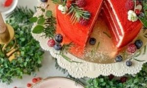 Торт «Красный бархат» кулинарный рецепт