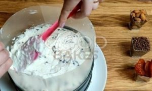 Торт с миндалем и сливочным суфле рецепт шаг 6