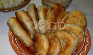 Жареные пирожки с картошкой и печенкой рецепт шаг 17