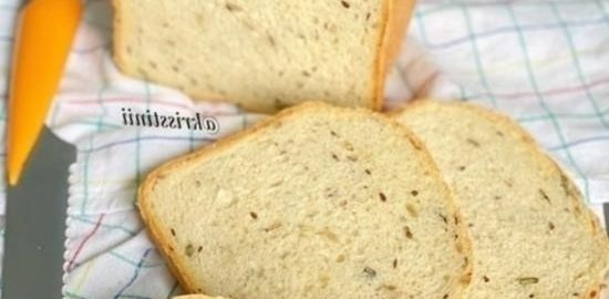 Домашний хлеб с семенами кулинарный рецепт