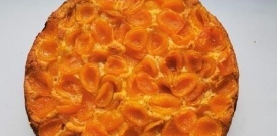 Осенний абрикосовый пирог кулинарный рецепт