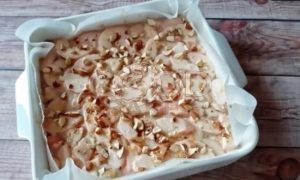 Яблочный пирог с миндалем рецепт шаг 6