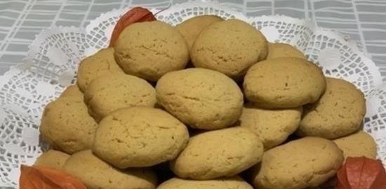 Печенье с тыквой «Осеннее» кулинарный рецепт