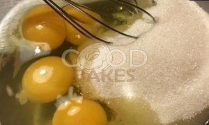 Пирог «Краски осени» с грушами и вишней рецепт шаг 3