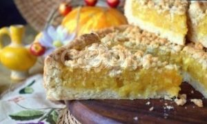 Пирог с тыквенно-цитрусовой начинкой рецепт шаг 30