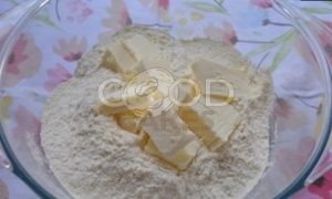 Тыквенный пирог с грецкими орехами и апельсином рецепт шаг 1