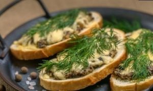 Бутерброды а-ля жюльен кулинарный рецепт