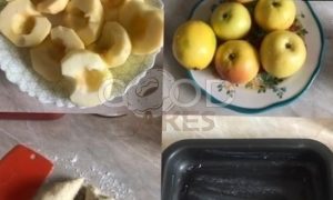 Яблочный пирог рецепт шаг 3