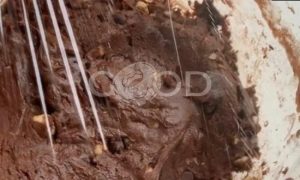 Мраморное печенье с фундуком и шоколадом рецепт шаг 8