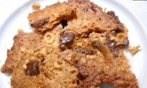Овсяное печенье с шоколадом и фундуком кулинарный рецепт