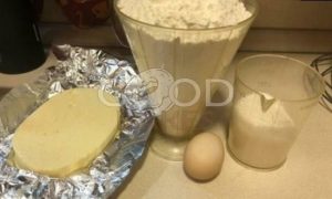 Пирог из песочного теста с малиновой начинкой рецепт шаг 1