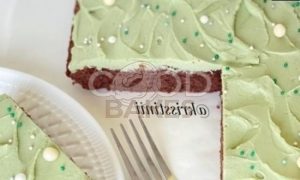 Шоколадные пирожные с кремом из маскарпоне и матчи рецепт шаг 7