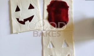 Слоеное печенье для Хеллоуина рецепт шаг 5