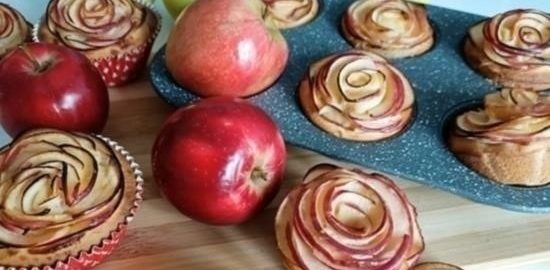 Тарталетки с яблоком кулинарный рецепт