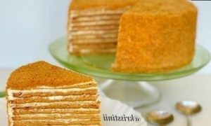 Торт «Медовик» кулинарный рецепт