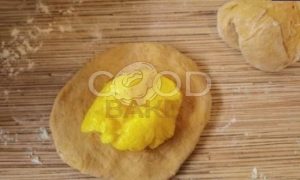 Тыквенные булочки с апельсиновым кремом рецепт шаг 11