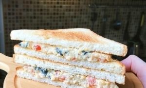 Вегетарианский сэндвич кулинарный рецепт