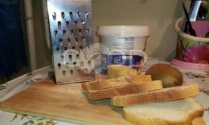 Бутерброды с сыром и киви рецепт шаг 1
