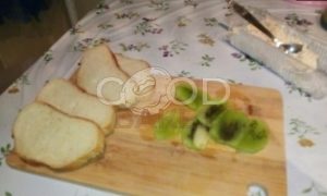 Бутерброды с сыром и киви рецепт шаг 4