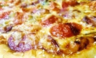 Пицца «Три секрета» кулинарный рецепт
