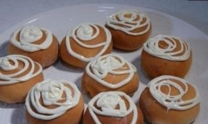 Пончики с вареньем из грецких орехов кулинарный рецепт