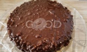 Торт «Муравейник» с шоколадом и фундуком рецепт шаг 11