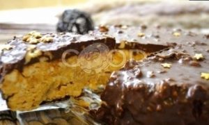 Торт «Муравейник» с шоколадом и фундуком рецепт шаг 12